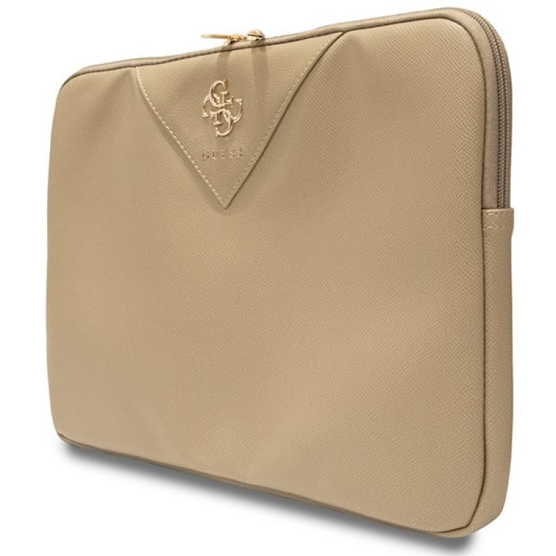 Guess GUCS14ZPGSTEGD sülearvuti ümbris, 14", Triangle 4G, helekuldne
