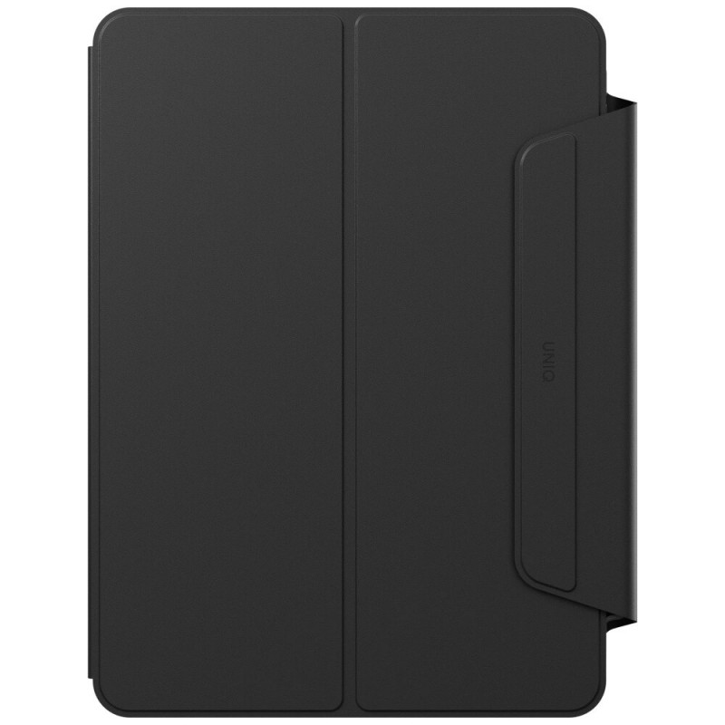 UNIQ Rovus Snapmount Magnetic 360 Rotating Detachable tahvelarvuti ümbris Apple iPad Pro 11 2024 jaoks, must