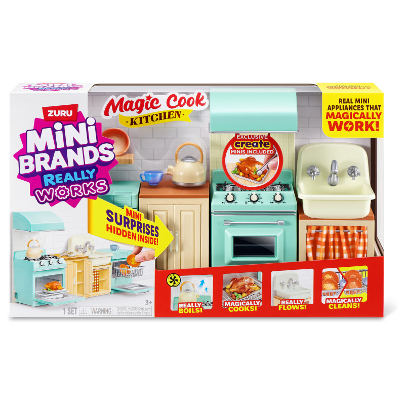 ZURU Mini Brands Magic Cook köögimängukomplekt Series 1