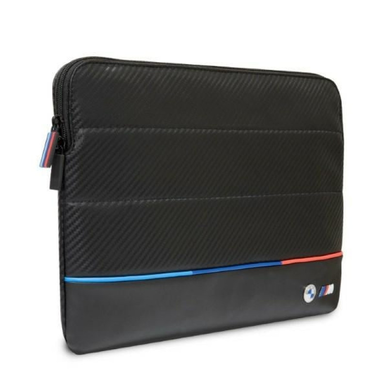 BMW BMCS16PUCARTCBK sülearvuti ümbris, 16", must Carbon Tricolor