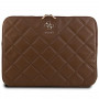 Guess Quilted 4G sülearvuti ümbris GUCS14ZPSQSSGW 14", pruun