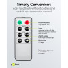 Goobay 75258 juhtmeta LED-jõuluküünlad (20 tk), sisaldab 20x AAA (LR03), klambrid, kaugjuhtimispult, taimer, hämardatav, soe valge (2600 K)