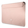 Guess GUCS16PSATLP sülearvuti ümbris 16", Saffiano Triangle, roosa