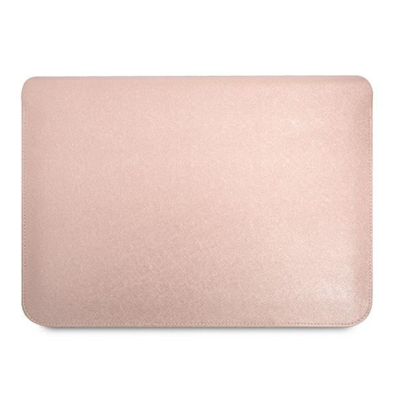 Guess GUCS16PSATLP sülearvuti ümbris 16", Saffiano Triangle, roosa