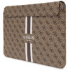 Guess GUCS14P4RPSW sülearvuti ümbris 14", 4G Printed Stripes, pruun