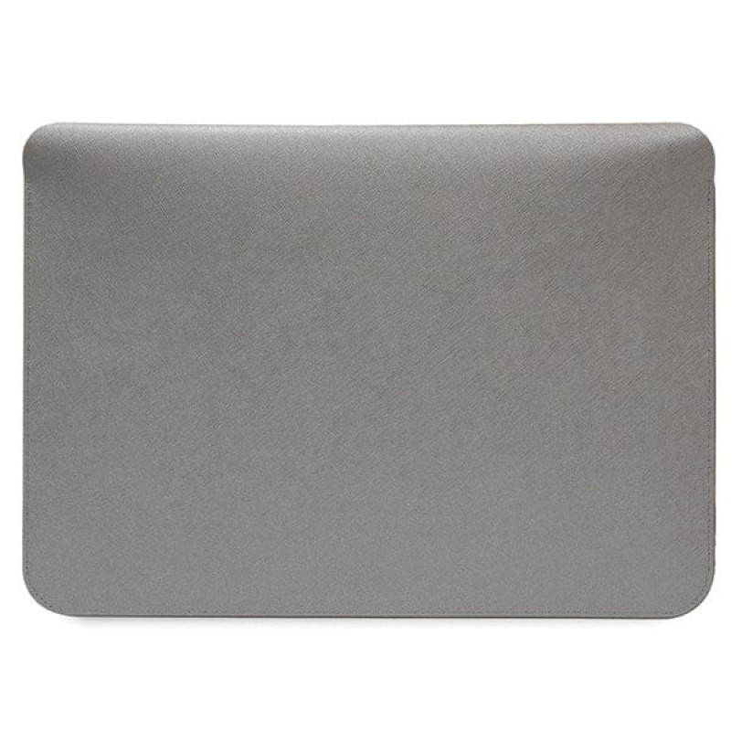 Karl Lagerfeld KLCS16SAKCPMG sülearvuti ümbris 16", hõbedane, Saffiano Karl&Choupette
