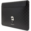 Karl Lagerfeld KLCS14SAKHPKK sülearvuti ümbris 14", must, Saffiano Monogram Ikonik