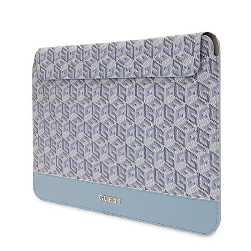 Guess GUCS16HGCFSEB sülearvuti ümbris kuni 16 tolli, GCube Stripe, sinine