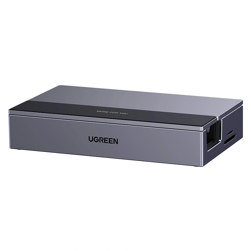 Ugreen CM800 9-ühes USB-C adapter/jaotur, DisplayPort (4K 120Hz), Ethernet RJ45, USB, SD/TF