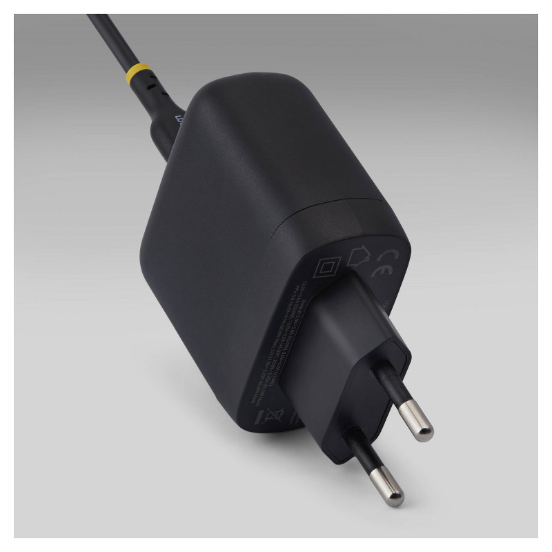 StarTech.com 1065EB-WALL-CHARGER 65 W USB-C GaN sülearvuti seinalaadija, must