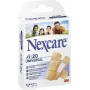 3M Nexcare Universal plaastrid, 20 erineva suurusega riba, nahatoonilised, hingavad ja veekindlad, lateksivabad (N0320AS)