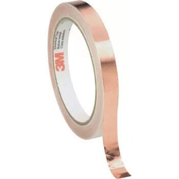 3M Scotch 1181 vaskfooliumteip, 16,5 m x 15 mm, elektrit juhtiv akrüüllüm, EMI varjestus 118115
