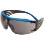 3M SecureFit SF402XSGAF-BLU Kaitseprillid, hall uduvastase ja kriimustuskindla läätsega, sinine raam, XS
