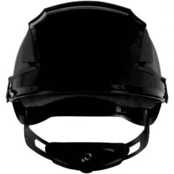 3M SecureFit X5512V-CE-4 Ventilatsiooniga turvakiiver UV-indikaatoriga, must, EN 397