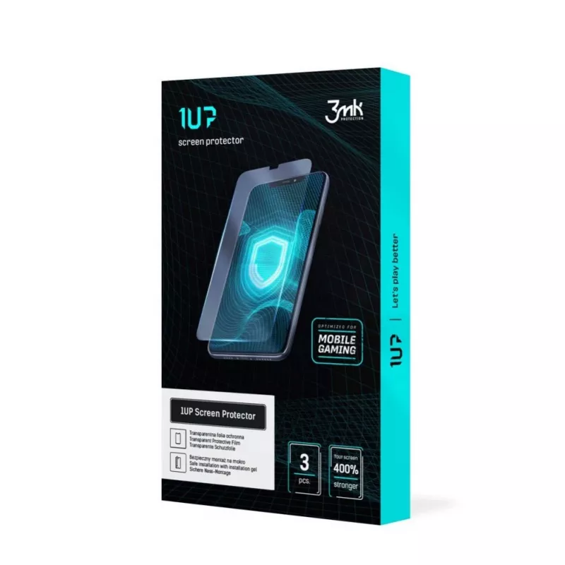 3MK 1UP Film For Mobile Gaming Screen Protector for Apple iPhone 12 / 12 Pro (3-Pack)