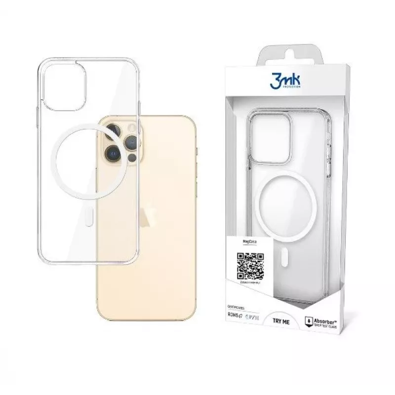 3MK Apple iPhone 12 Pro Max Mag Case Transparent