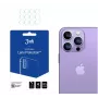 3MK Apple iPhone 14 Pro/14 Pro Max objektiivi kaitse - karastatud klaas ja alumiiniumsulam, 9H kõvadus, must