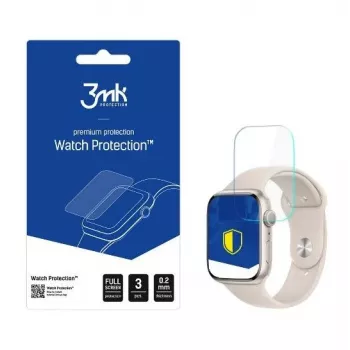 3MK ARC+ Screen Protector for Apple Watch 41mm (Series 7/8/9/SE 2nd Gen) - Crystal Clear