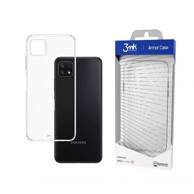 3MK Armor Case for Samsung Galaxy A22 5G, Transparent