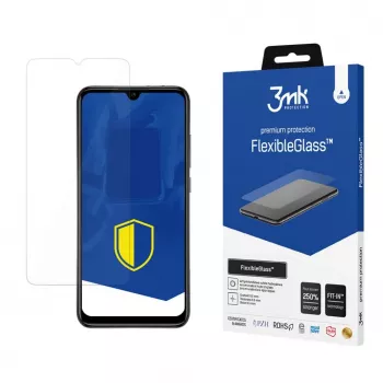 3MK FlexibleGlass Ekraanikaitse Xiaomi Redmi 9 jaoks - Hübriidklaas, 7H kõvadus, 0,3 mm, läbipaistev