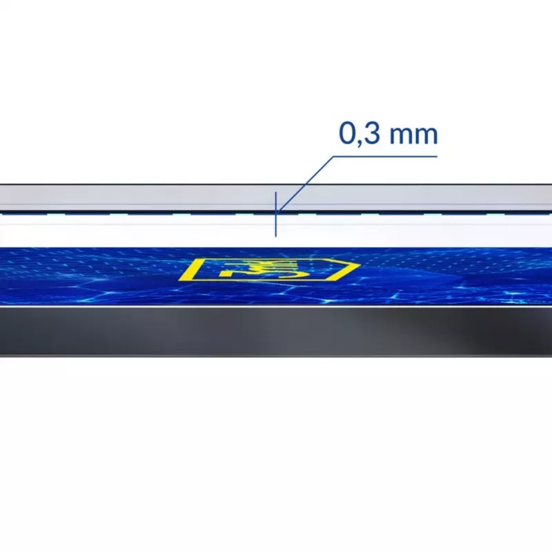 3MK HardGlass Lite Karastatud Klaasist Ekraanikaitse Xiaomi Redmi Note 12 5G / Poco X5 5G jaoks - Must