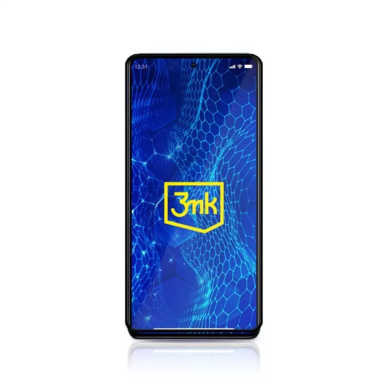 3MK HardGlass Lite Karastatud Klaasist Ekraanikaitse Xiaomi Redmi Note 12 5G / Poco X5 5G jaoks - Must