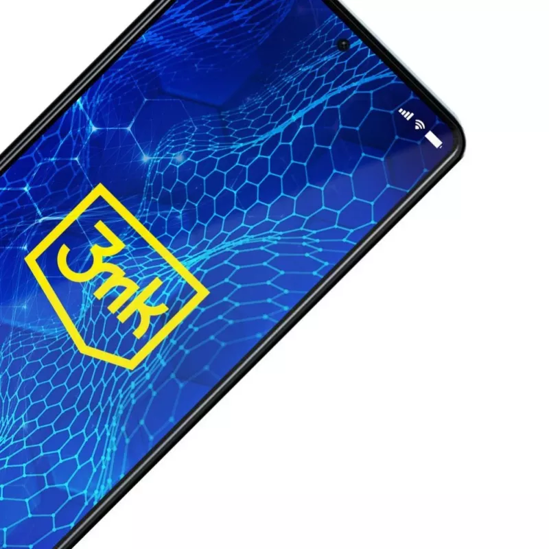 3MK HardGlass Lite Karastatud Klaasist Ekraanikaitse Xiaomi Redmi Note 12 5G / Poco X5 5G jaoks - Must