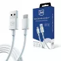 3MK Hyper Cable USB-A to USB-C 5A 60W 1.2m Valge
