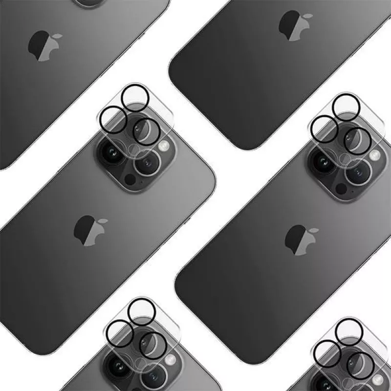 3MK Lens Pro Full Cover Karastatud Klaasist Kaamera Objektiivi Kaitse iPhone 14 Pro / 14 Pro Max jaoks Alumiiniumraami ja Paigaldusraamiga (1 tk, Must)