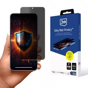 3MK Silky Matt privaatsuskaitsekile Samsung Galaxy S23+ jaoks