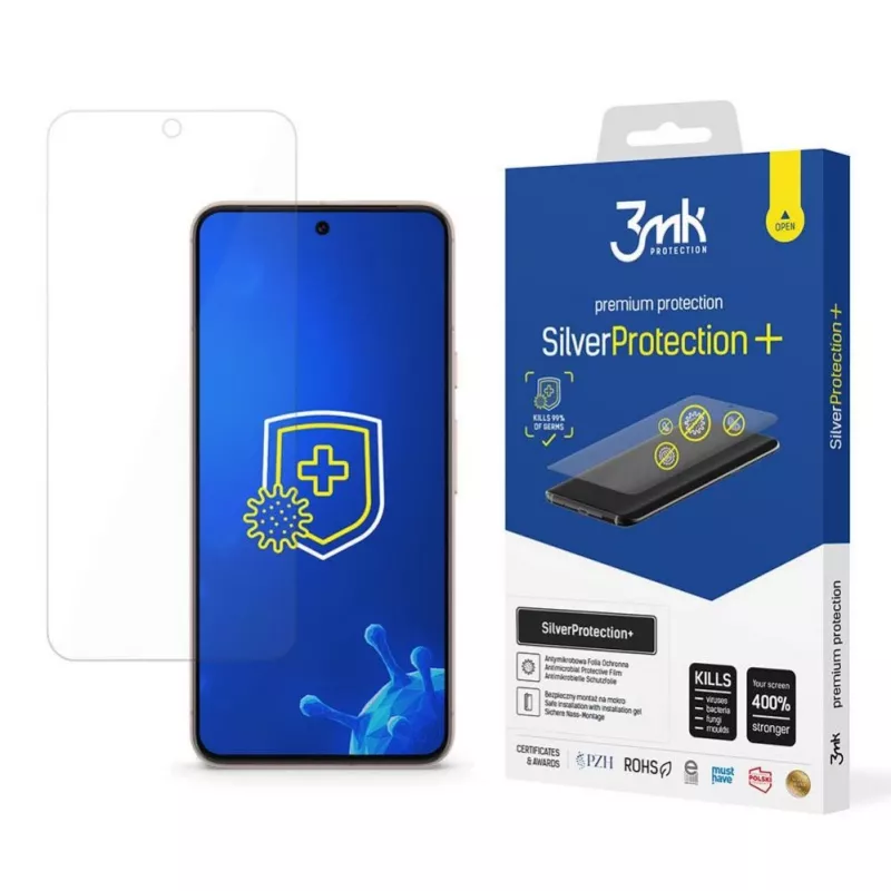 3MK SilverProtection+ Antimicrobial Screen Protector for Google Pixel 8 5G