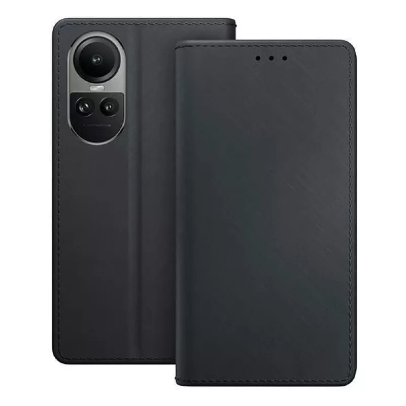 3MK rahakotiga ümbris Oppo Reno10 5G jaoks, must