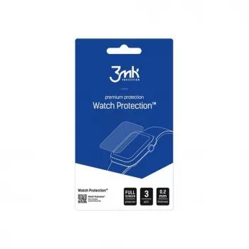 3MK Watch Protection FlexibleGlass hübriidklaasist ekraanikaitse Garmin Forerunner 165 jaoks - 7H kõvadus, 0,2mm, mullivaba