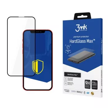 3MK Xiaomi Redmi Note 11s / 11 4G Must - HardGlass Max Karastatud Klaasist Ekraanikaitse