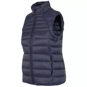 4F naiste tepitud vest tumesinine H4Z22 KUDP001 31S M
