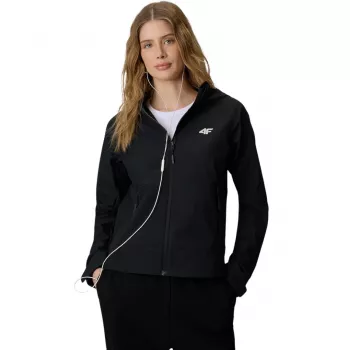 4F naiste softshell-jope F546 sügavmust 2XL