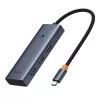 5-in-1 Hub Baseus UltraJoy Series USB-C to HDMI 4K@30Hz + 3x USB 3.0 + 1x PD (Grey)