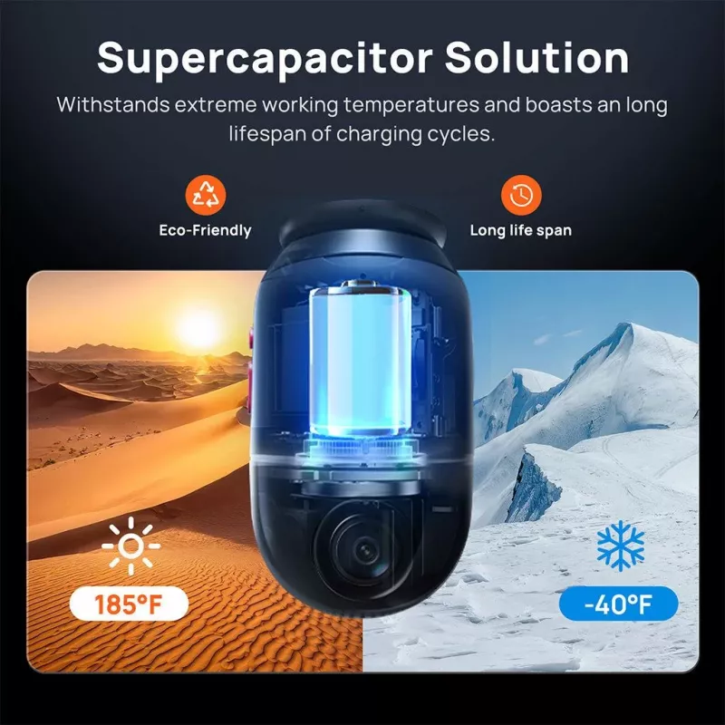 70mai Dash Cam 4K Omni X800 Must