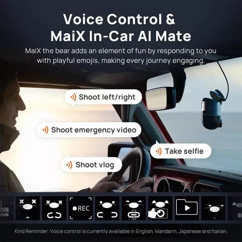 70mai Dash Cam 4K Omni X800 Must