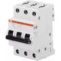ABB 2CDS253001R0024 3-pooluseline 2A C-karakteristikuga miniatuurne kaitselüliti 6kA