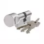 ABUS Topeltsilinder 45x55mm Matt Nikkel Pikk 3 Võtit