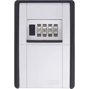 ABUS KeyGarage 787 võtmehoidla - must/hõbedane - metall - 4-kohaline kombinatsioon - 80 x 45 x 120 mm