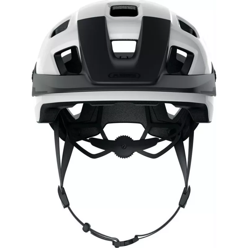 ABUS MoTrip Jalgrattakiiver fikseeritud visiiriga - Velvet Black, suurus M (52-57 cm)