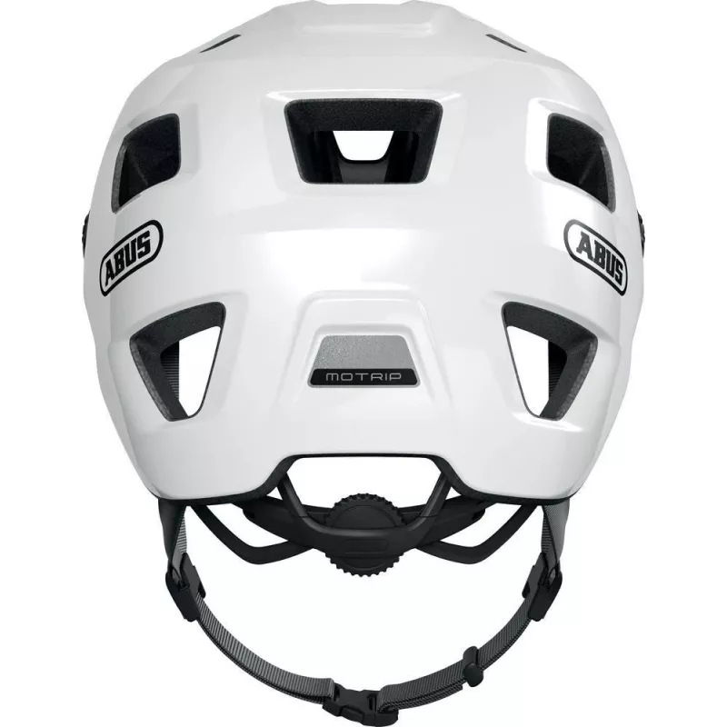 ABUS MoTrip Jalgrattakiiver fikseeritud visiiriga - Velvet Black, suurus M (52-57 cm)