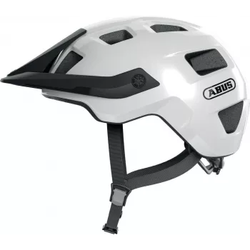 ABUS MoTrip Jalgrattakiiver fikseeritud visiiriga - Velvet Black, suurus M (52-57 cm)