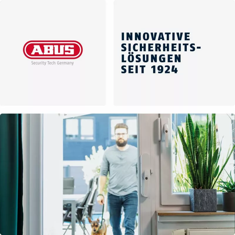 ABUS Security-Center BRIDGE One Smart Home Wireless LAN Bridge (ABBO10000B), must, 230 V, Bluetooth-võimekusega