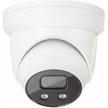 ABUS Security-Center IPCB58511A võrgu valvekaamera - kuppel - välitingimustesse - ilmastikukindel - värviline päev ja öö - 8 MP - 3840 x 2160 - 4K - M12 objektiivi kinnitus - fikseeritud fookuskaugus - LAN 10/100 - MJPEG, H.264, H.265 - DC 12V / PoE
