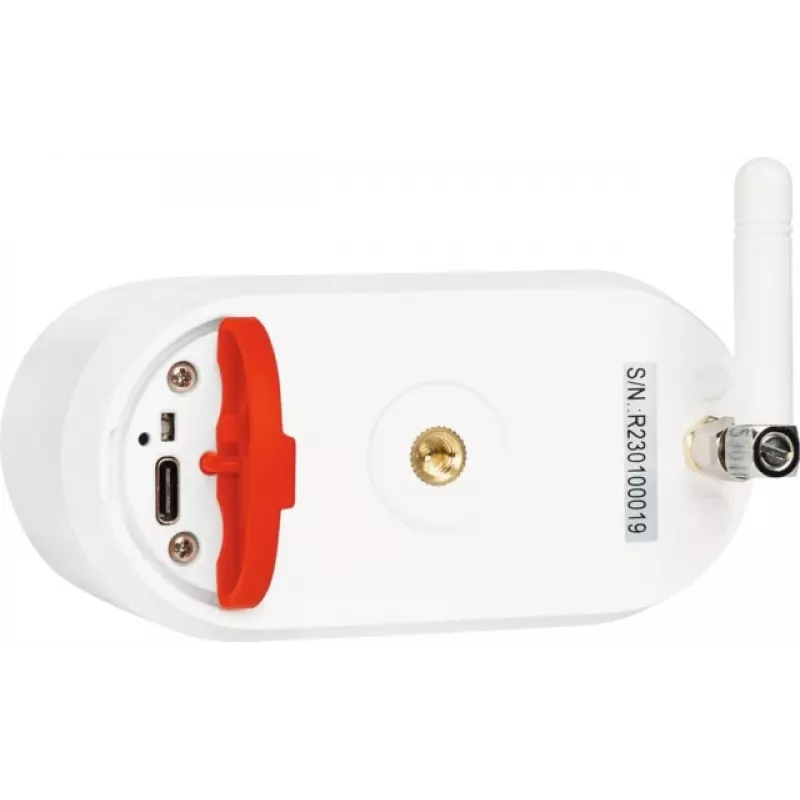 ABUS Security-Center PPIC91520 Täiendav juhtmevaba aku turvakaamera ABUS Battery Camera Pro jaoks – Full HD 1080p, IP65, valge