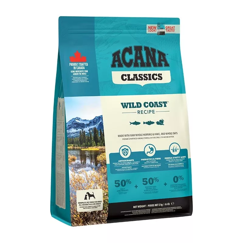 ACANA Classics Wild Coast Dry Dog Food - Fish - 2 kg