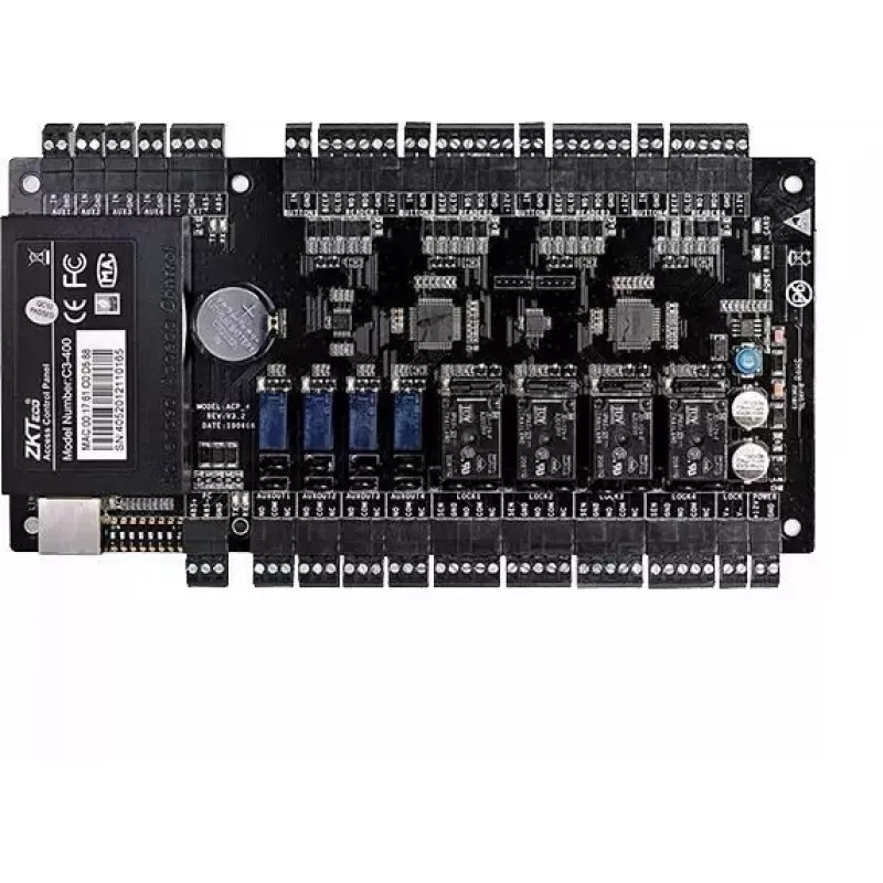 Juurdepääsukontroller ZKTeco GL-C3-PRO400 4-ukseline juhtpaneel